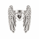 angel ring silver