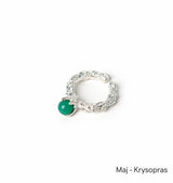 Månadssten Ring Silver