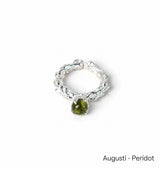 Månadssten Ring Silver