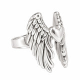 angel ring silver