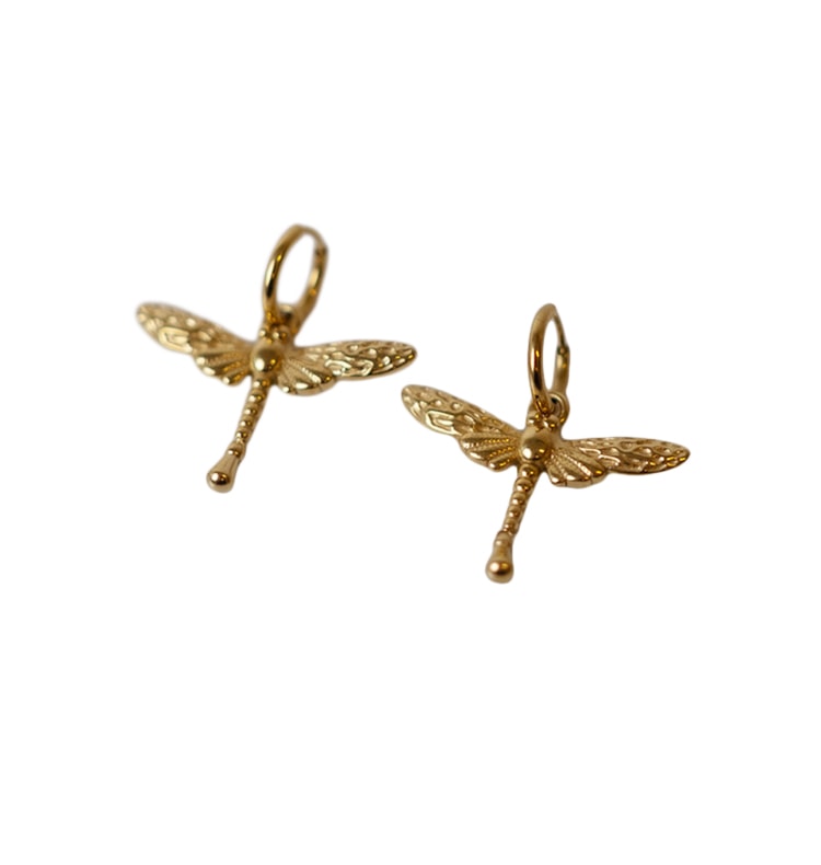 Ellie small earrings gold