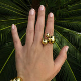 Solar Golden Cluster Ring