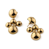 Solar Universe Golden Earrings