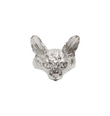 Cat sphynx ring 925 silver
