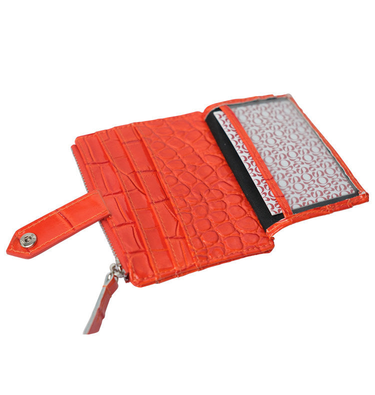 Street Sensation wallet orange snake