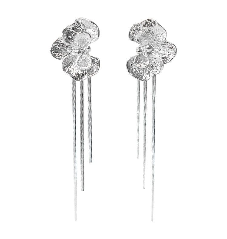 Talia earrings silver