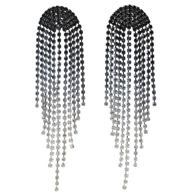 tamara earrings grey