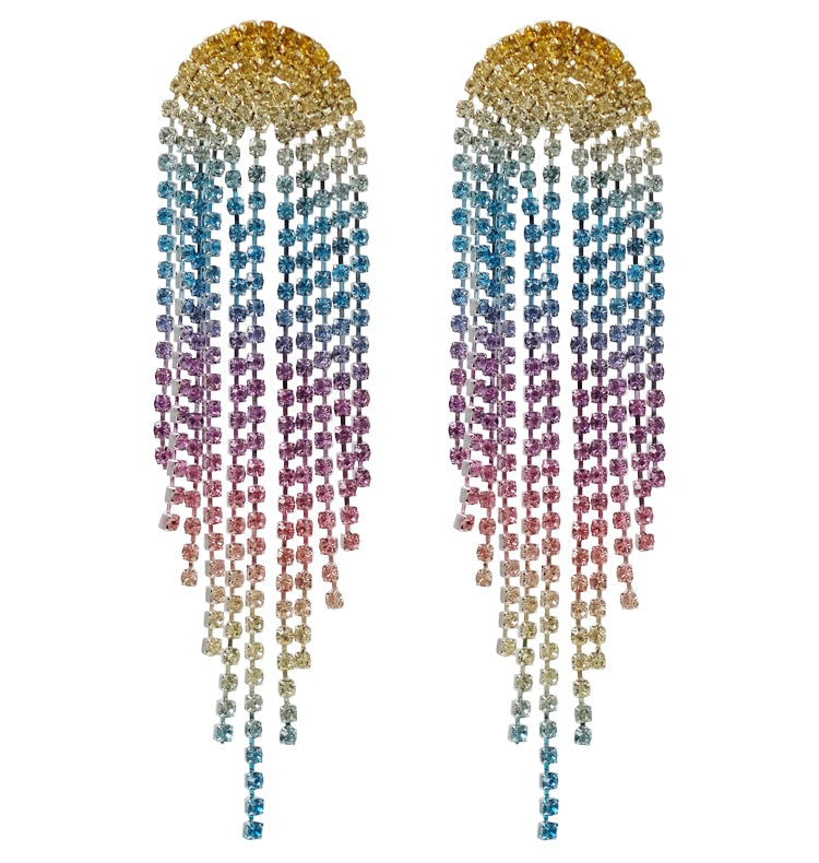 tamara earrings rainbow