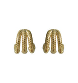 Tasya earrings gold