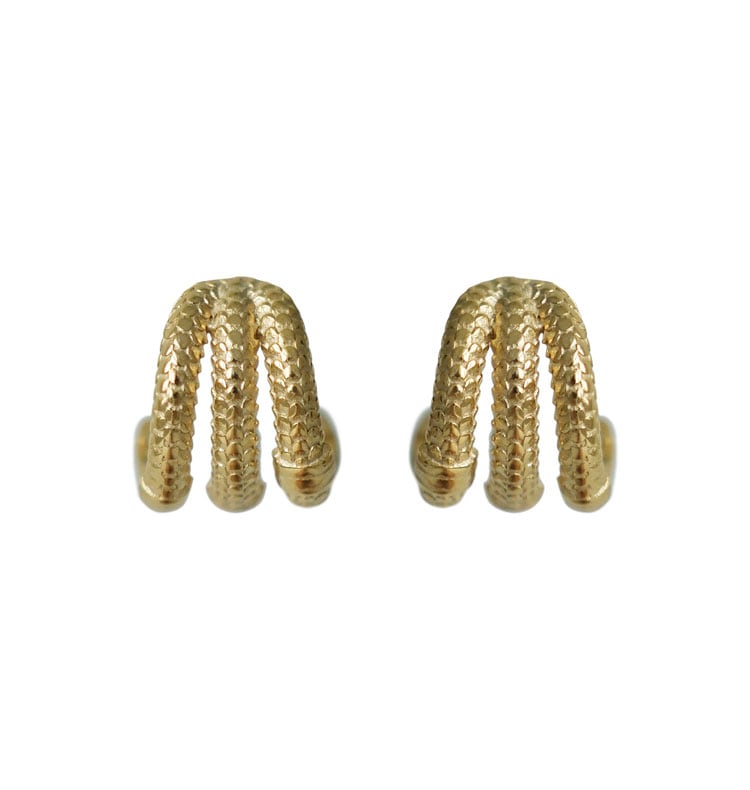 Tasya earrings gold