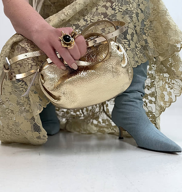 Terry bag gold
