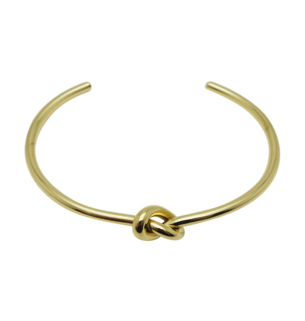 Tie bracelet gold