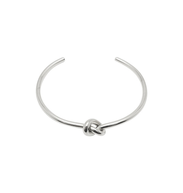 Tie bracelet silver