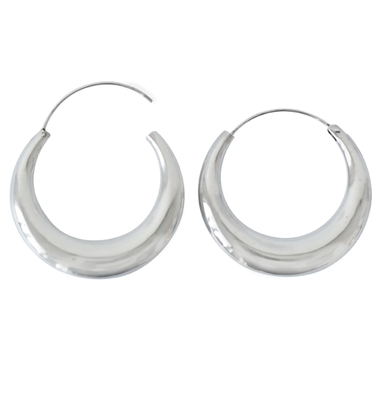 Tinka hoops 925 silver