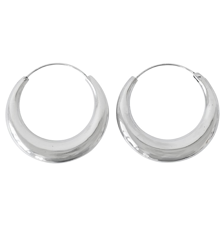 Tinka hoops 925 silver