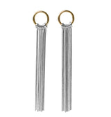 Turid earrings gold/silver