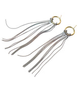 Turid earrings gold/silver