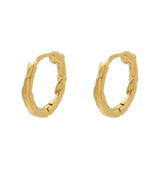 Tuva mid earrings gold