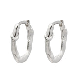 Tuva mid earrings silver