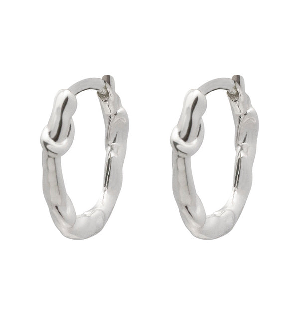 Tuva mid earrings silver
