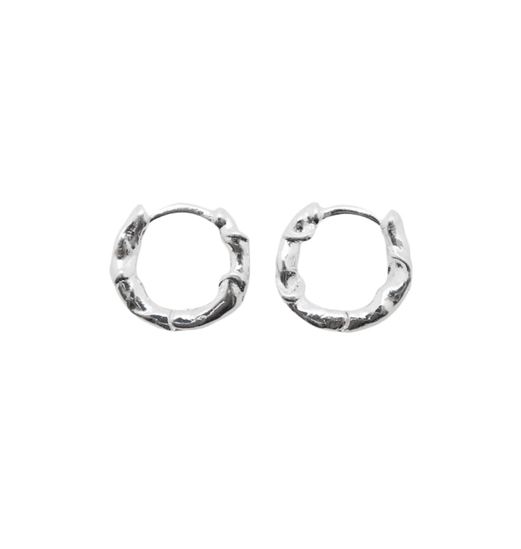 Tuva mini earrings silver