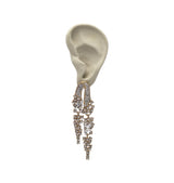 Uma Earrings Gold / White