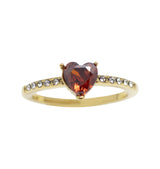 Mi Amore ring gold/red