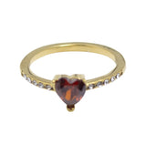 Mi Amore ring gold/red