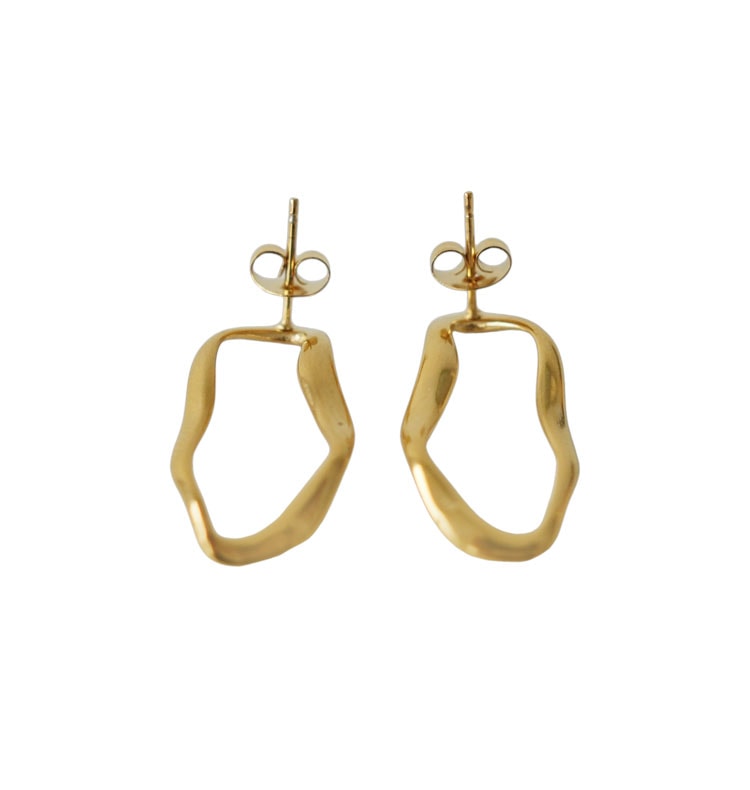 Vor earrings gold