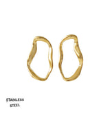 Vor earrings gold