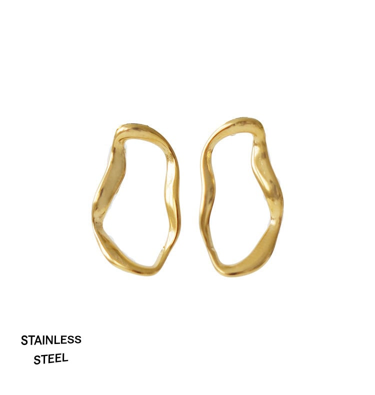 Vor earrings gold