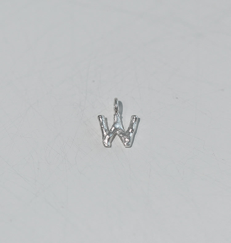 Letter pendant 925 silver