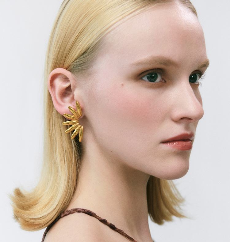 Wilma earrings gold