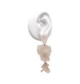 Zena earrings beige