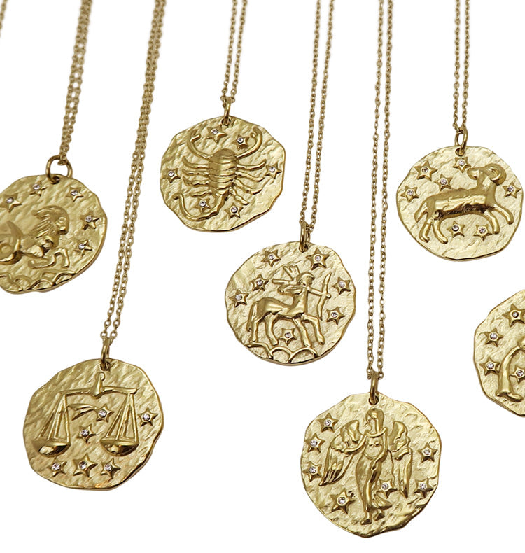 Zodiac stjärntecken necklace