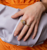 Agnes ring gold