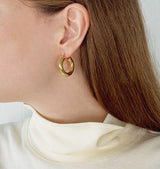 Alice hoops gold