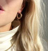 Small Alice earrings gold