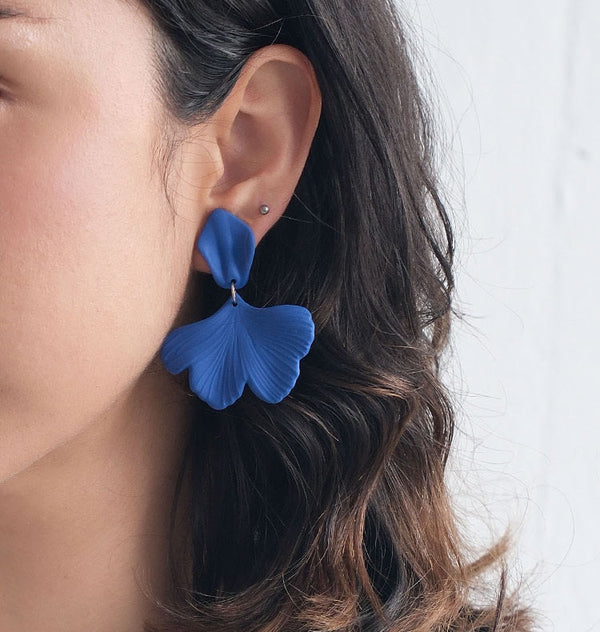 Alina earrings blue