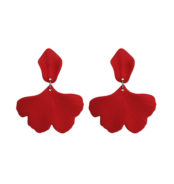 Alina earrings red