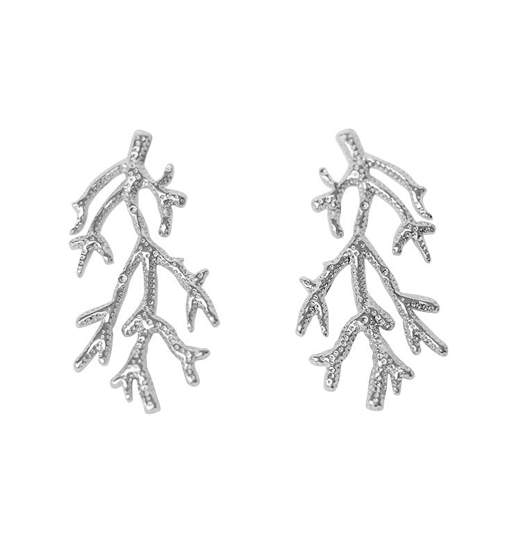 Alma earrings silver