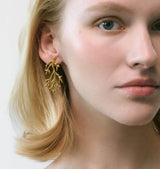 Alma earrings gold