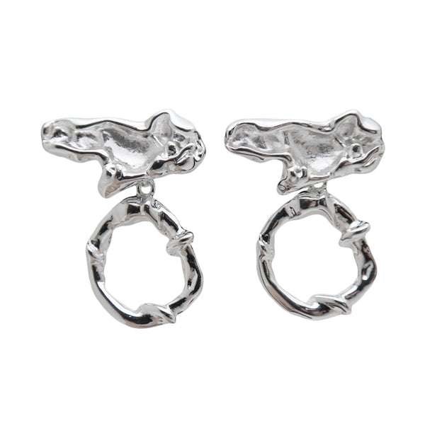 Amason earrings silver