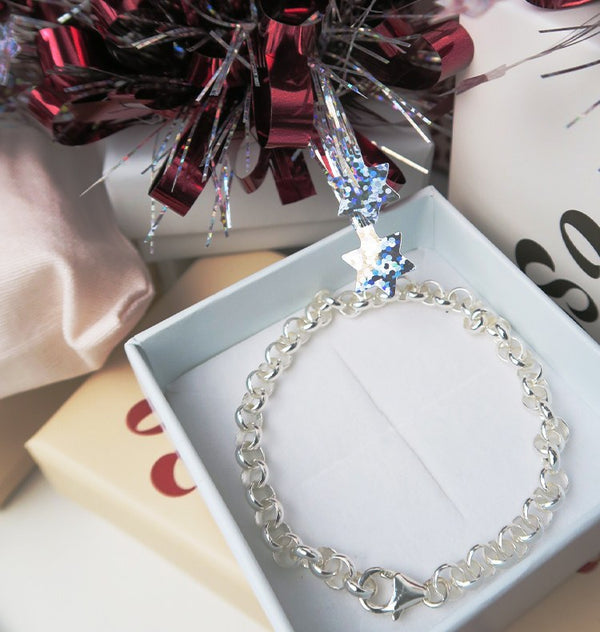 XL bracelet silver
