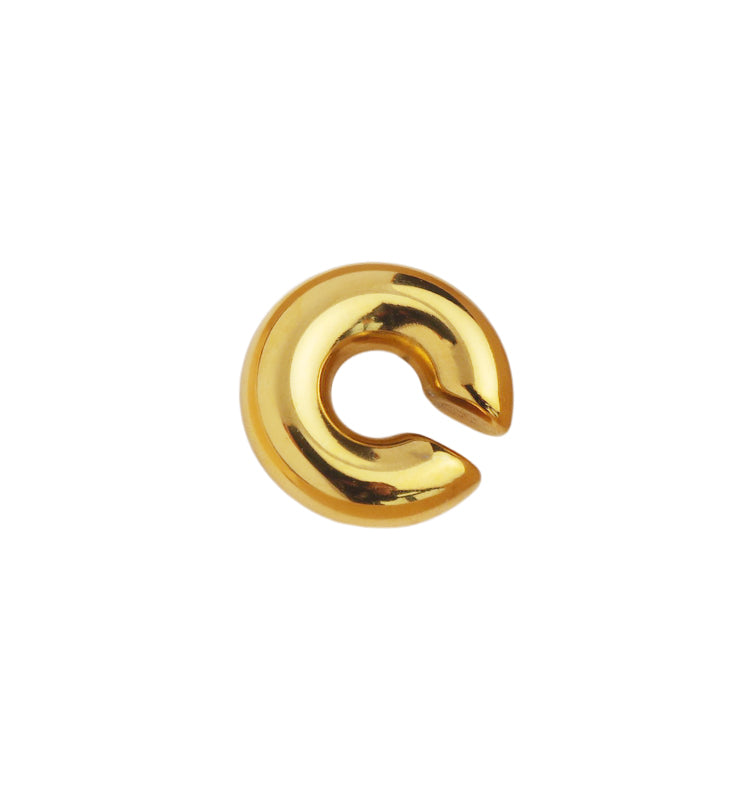 banana cuff gold