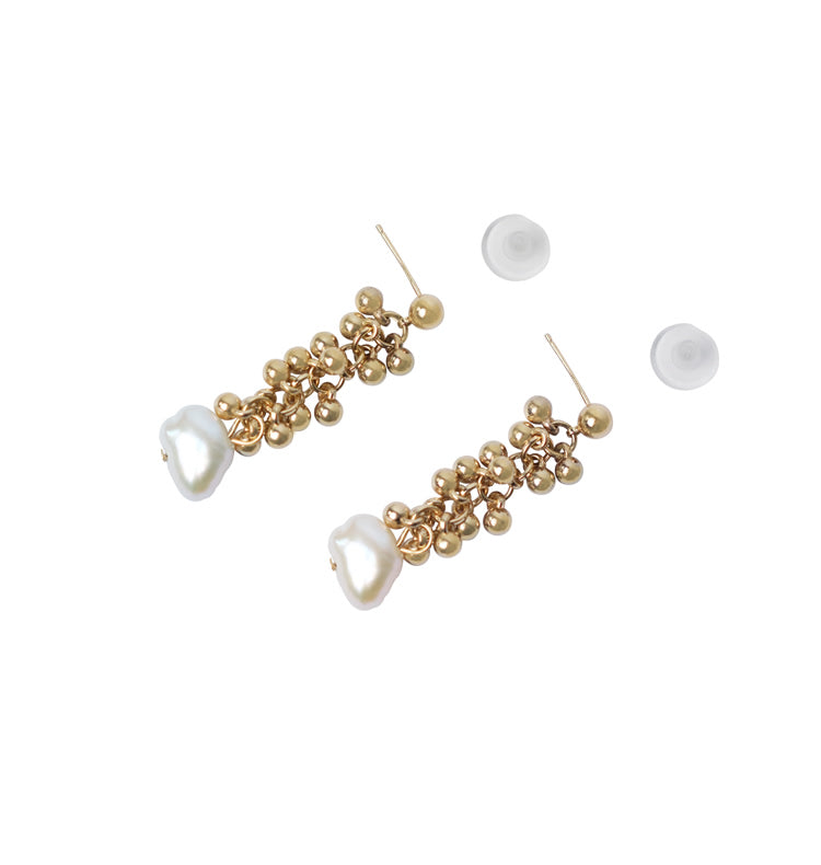 Barbro earrings gold