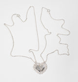 Friendship necklace silver blitz