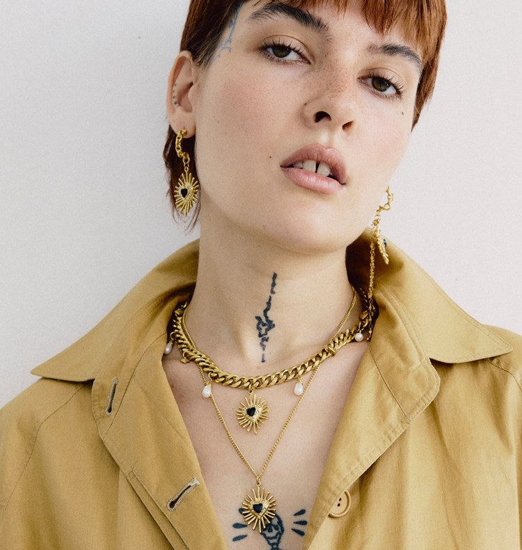 veja valentina necklace gold