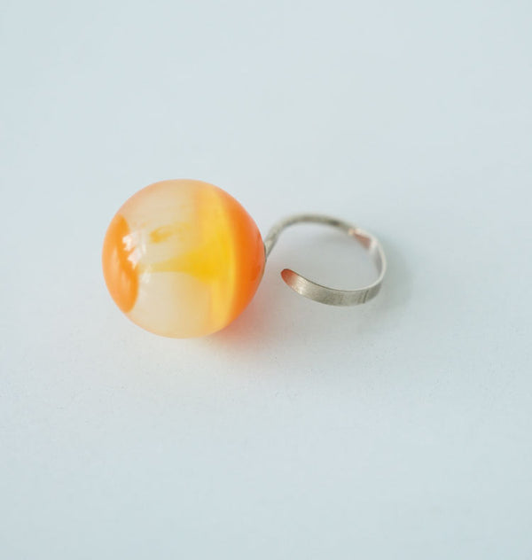 Bubble ring orange