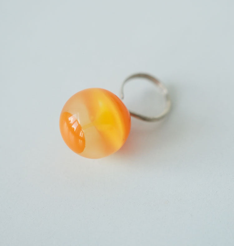 Bubble ring orange